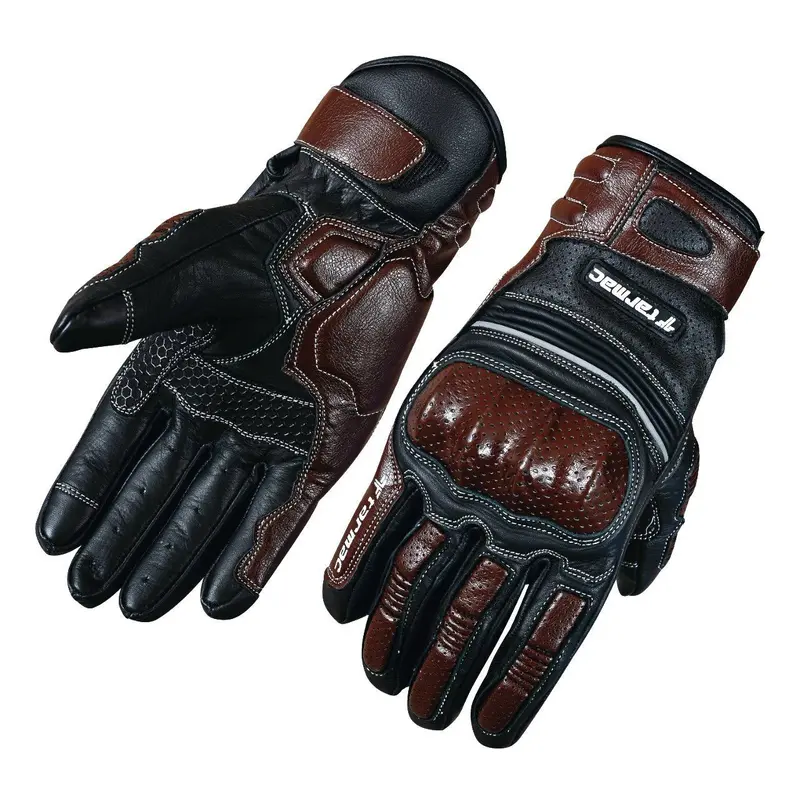 Tarmac Retro Brown Gloves Black/Brown