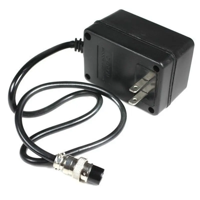 Battery Charger 12 Volt 500 MA with 3 Prong Plug - Version 1