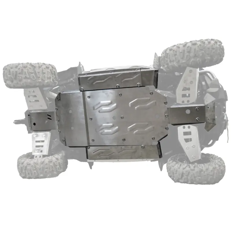 Central Skid Plate Alloy CF Moto Z Force 800