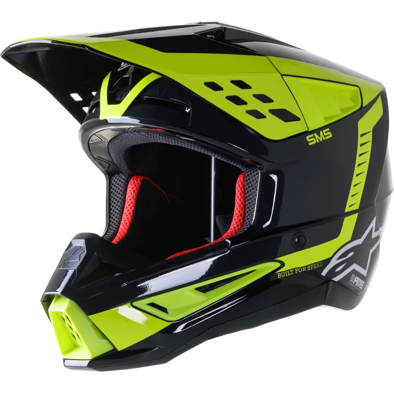 S M5 Beam Helmet Blk/Anthra/Ylw Fluo Glossy Xs