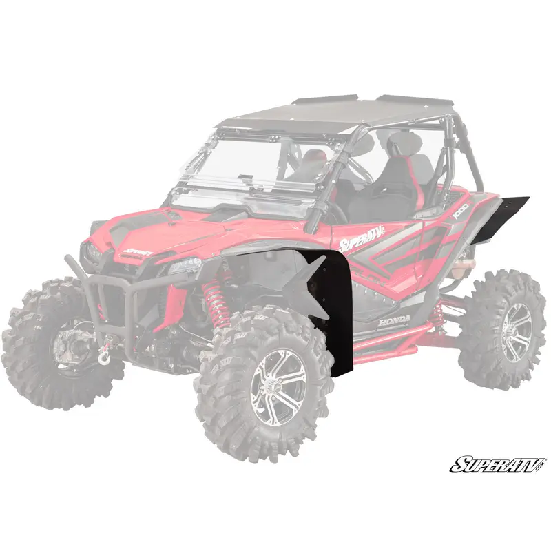 SuperATV Low Profile Fender Flares for Honda Talon 1000 - Front & Rear