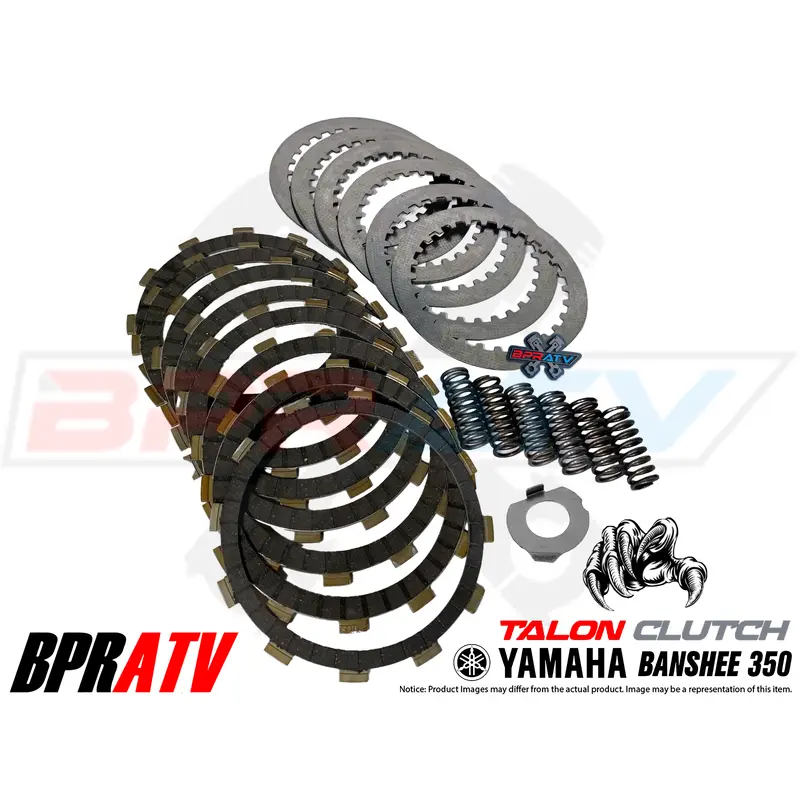 BPRATV Yamaha Banshee YFZ 350 Heavy Duty Steel Fibers Springs 8 Plate Clutch Kit