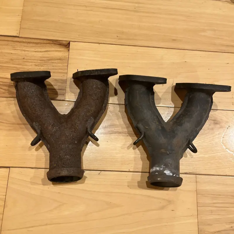 1994 YAMAHA VMAX 4 750 Exhaust Manifolds Y Pipes 1992 1993 Snowmobile