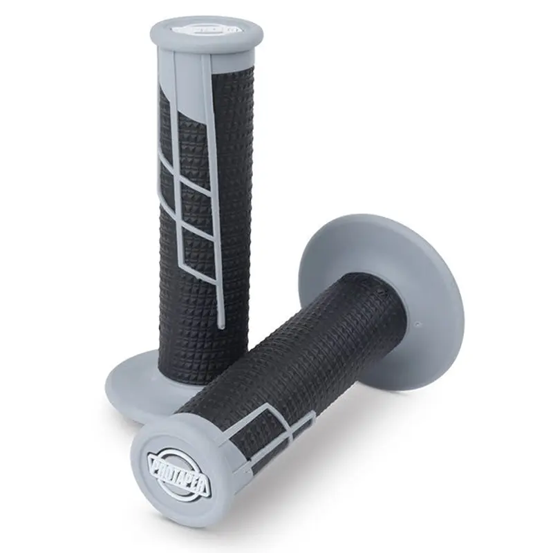 *Protaper Lock On Grips 1/2 Waffle Grey/Black (PT021666)