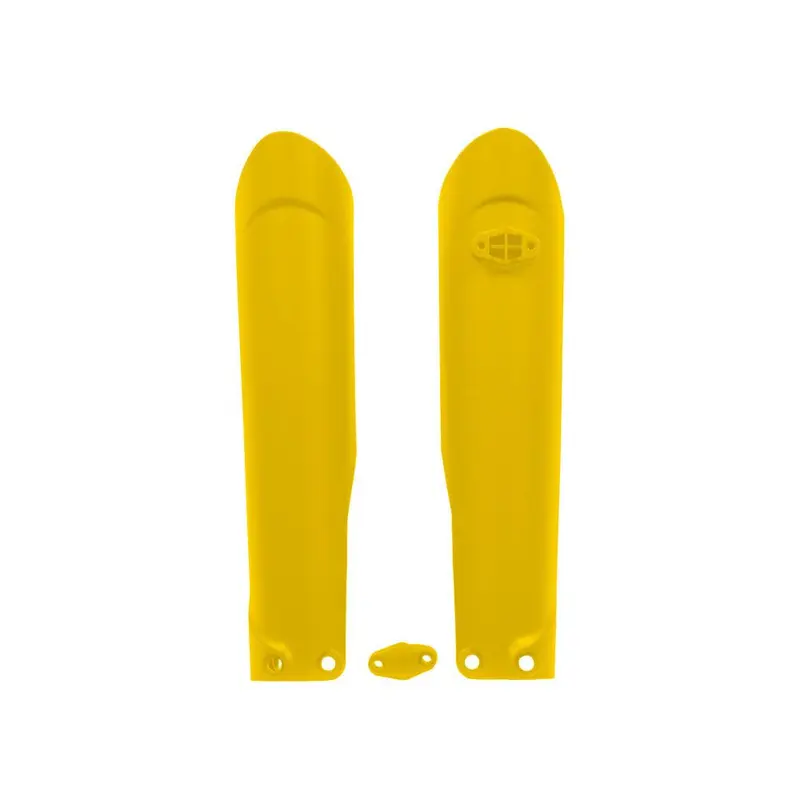 FORK PROTECTORS RTECH YELLOW HUSQVARNA FC250 FC350 FC450 TC125 TC250 2015