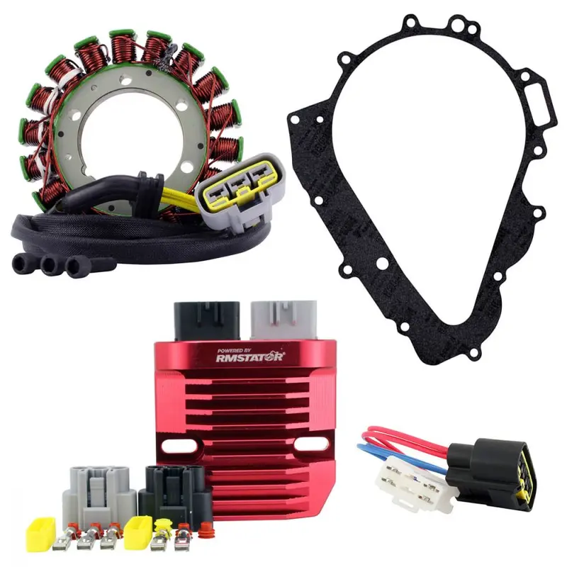RMStator Generator Stator Kit With Machined Aluminum Voltage Regulator
