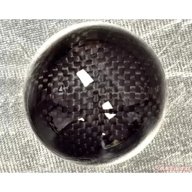 NRG Black Carbon Fiber Ball Style Shift Knob Universal