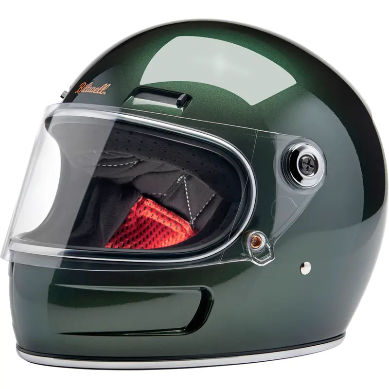 BILTWELL Gringo SV Helmet - Metallic Sierra Green - Small 1006-324-502
