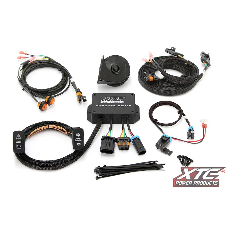 XTC Universal Plug & Play Turn Signal System with Horn  Uses OE Brake Lights
