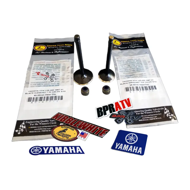 Yamaha Kodiak 400 OEM Stock Replacement Kibblewhite Intake Exhaust Valves 93-06