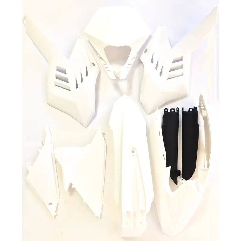 BETA - Complete Plastic Kit, White, 125 RR-S