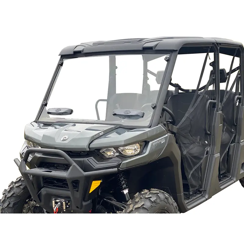 Spike Can-Am Defender Comfort Flow Venting Windshield W/Hard Coat