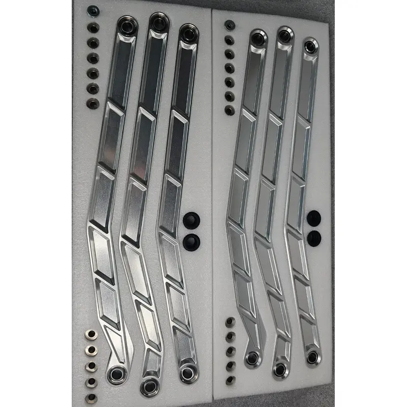 2017 to Current Can-Am X3 Maverick High Clearance Radius Rods in Clear Finish for 72"