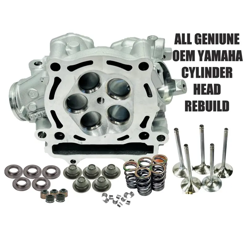 Yamaha 5D3-11102-00-00 Cylinder Head OEM Replacement Valves Valve Springs Seals
