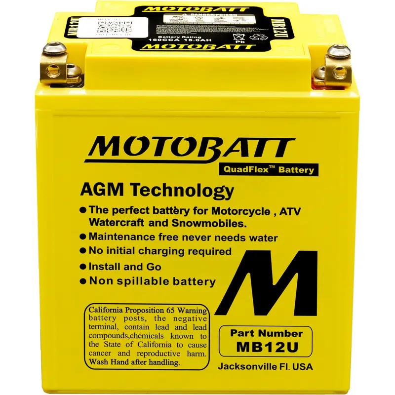 Battery Mb12u Sealed Factory Activated