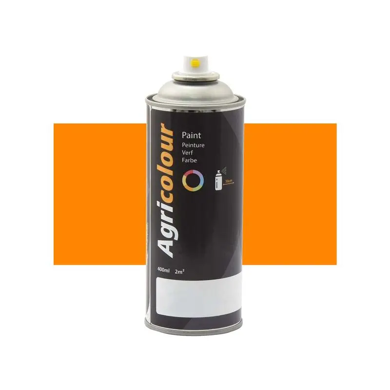 Agricolour - Yellow Gloss Paint 400ml Aerosol - Sparex Part No. S.93010