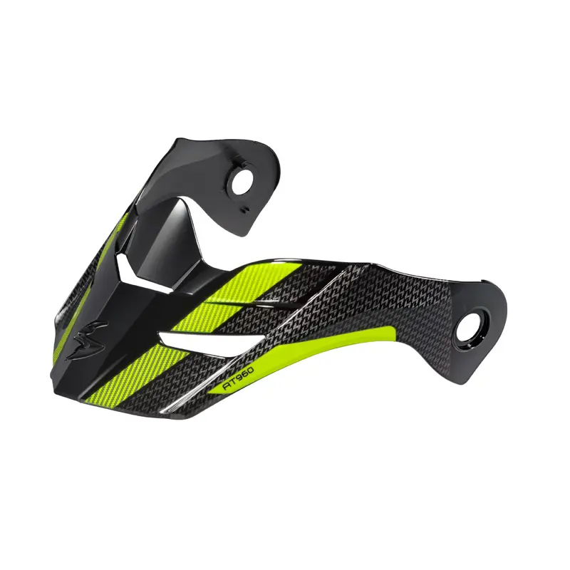 Exo At960 Peak Visor Hicks Black/Hi Vis