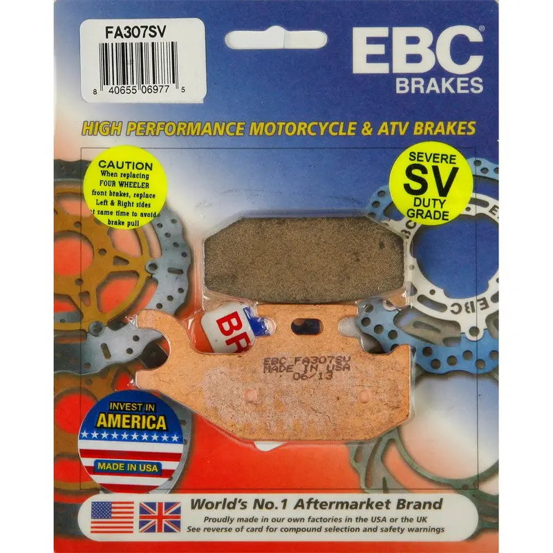 EBC 1 Pair SV Series Severe Duty Brake Pads MPN FA307SV