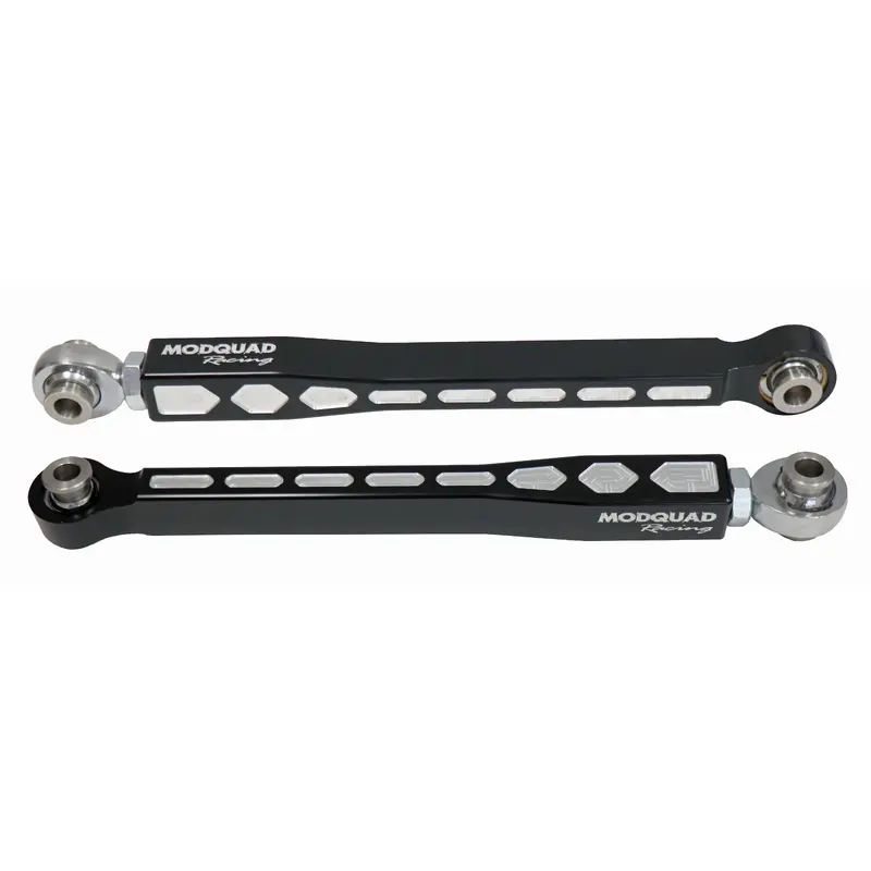 Rear Sway Bar Links Adjustable Black Pol
