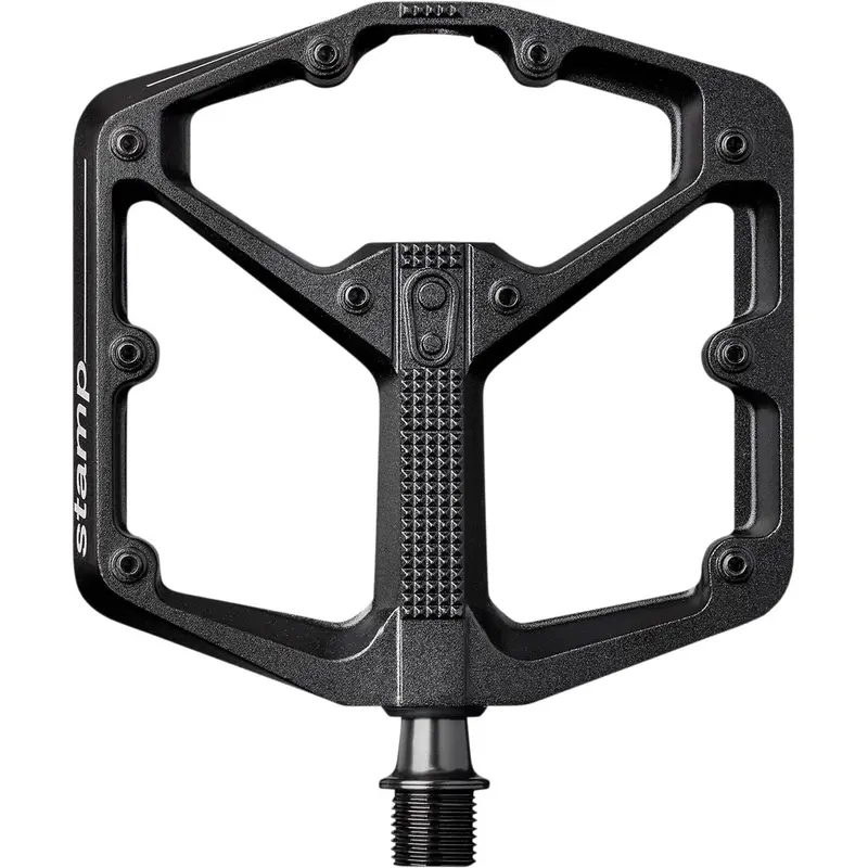 Crankbrothers Stamp 2 Pedals - Platform, Aluminum, 9/16", Black, Small