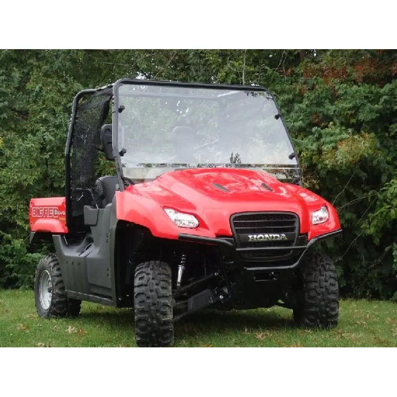 Honda Big Red - 1 Pc General-Purpose Windshield with Vent and Clamp Options