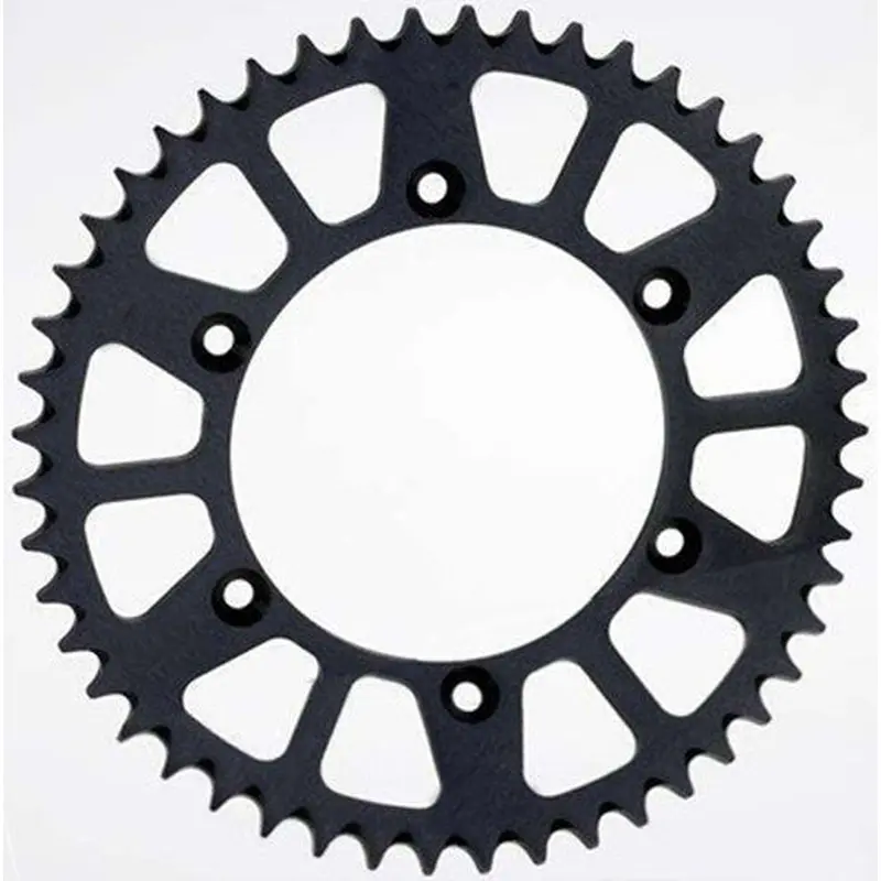 SUNSTAR REAR SPROCKET ALUMINUM BLACK 51T 5-354751BK