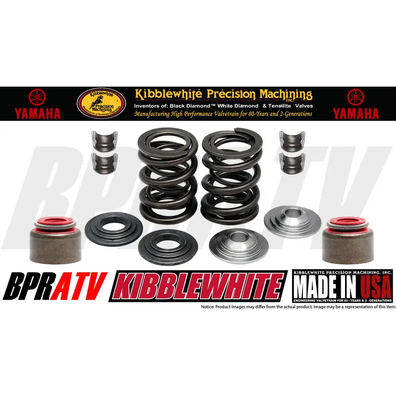 Yamaha Raptor 250 YFM250R YFM 250R Kibblewhite Titanium Valves Springs Seals Kit