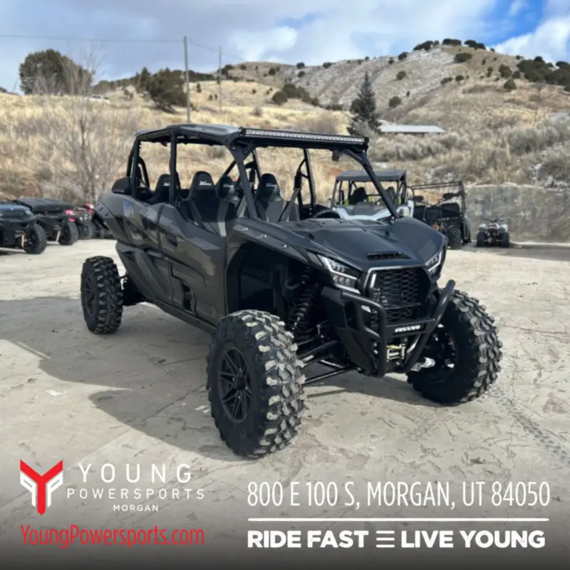 New 2025 Kawasaki Teryx KRX4 1000 Blackout Edition