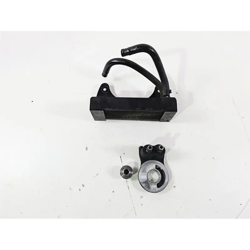 2008 Harley Touring FLHTP Electra Glide Oil Cooler & Flange Set 63083-11A