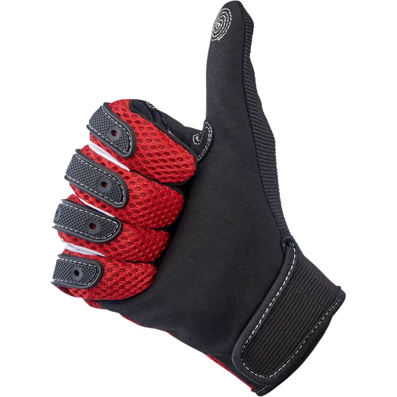 BILTWELL Anza Gloves - Red - Small 1507-0801-002