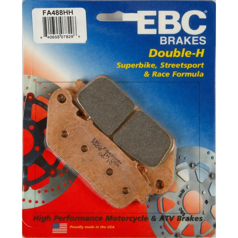 EBC 1 Pair Sintered HH Race Formula Brake Pads MPN FA488HH