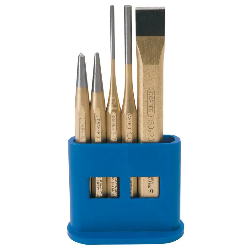 Draper Chisel And Punch Set (5 Piece) - 5HB