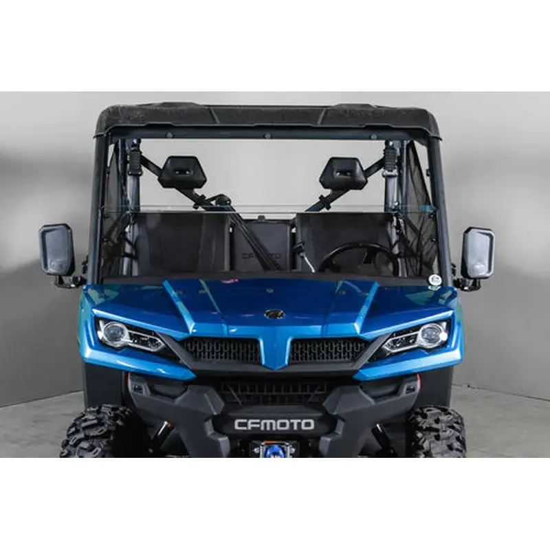 CFMoto UForce 1000 1/4" Scratch Resistant Half UTV Windshield - Pro Fit Frame