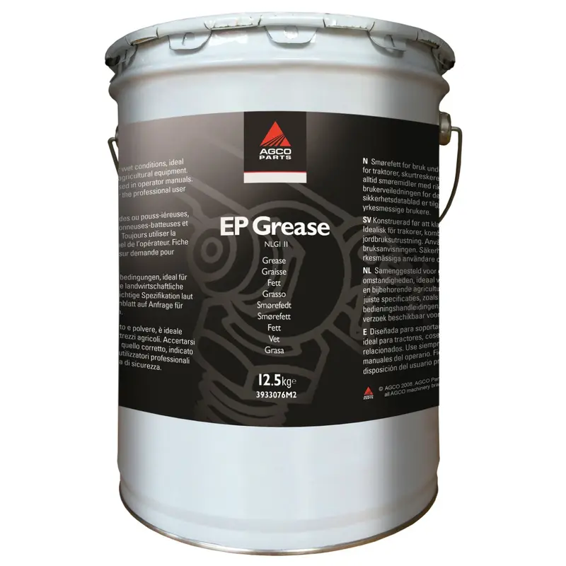 *SPECIAL PRICE* - AGCO EP2 Grease 12.5Kg  High-Load Amber Lubricant