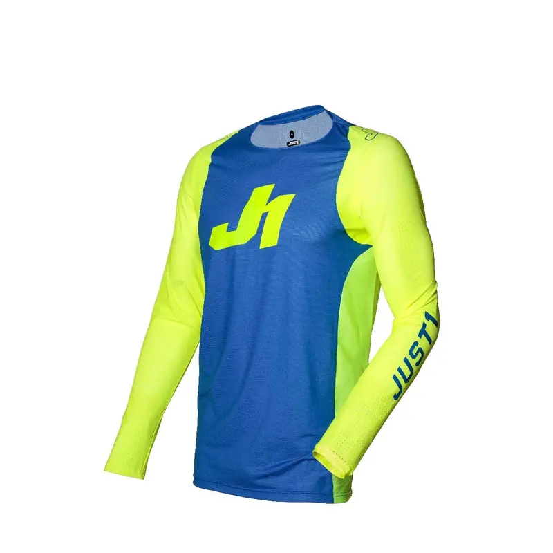 JUST1 J-FLEX MX JERSEY ARIA BLU/FLUO YEL SM