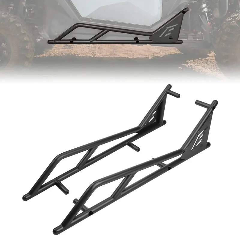 UTV Nerf Bars Rock Sliders with Step Function for Polaris RZR 2020-2025