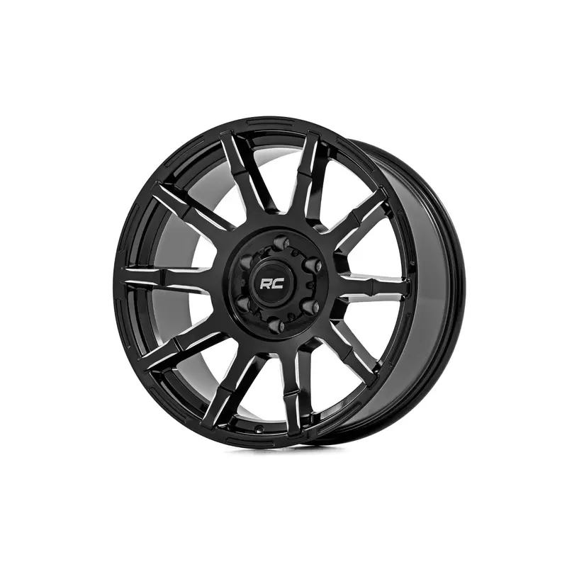 Rough Country 83 Series Wheel | One-Piece | Gloss Black | 17x9 | 6x135 | +0mm | 83170917