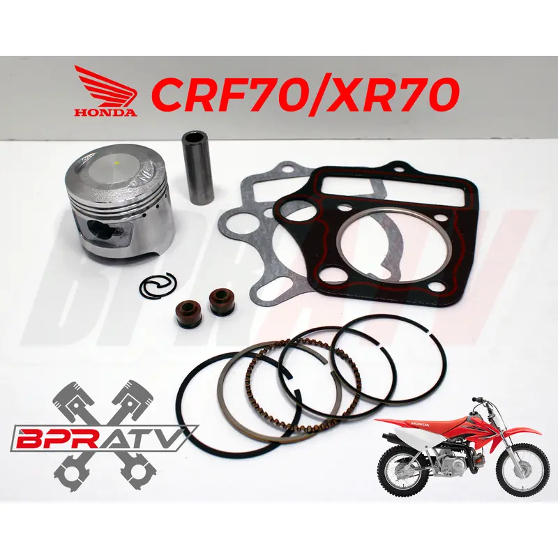 97-03 Honda XR70R XR 70R 47mm Stock Bore Aftermarket Piston & Top End Gasket Kit