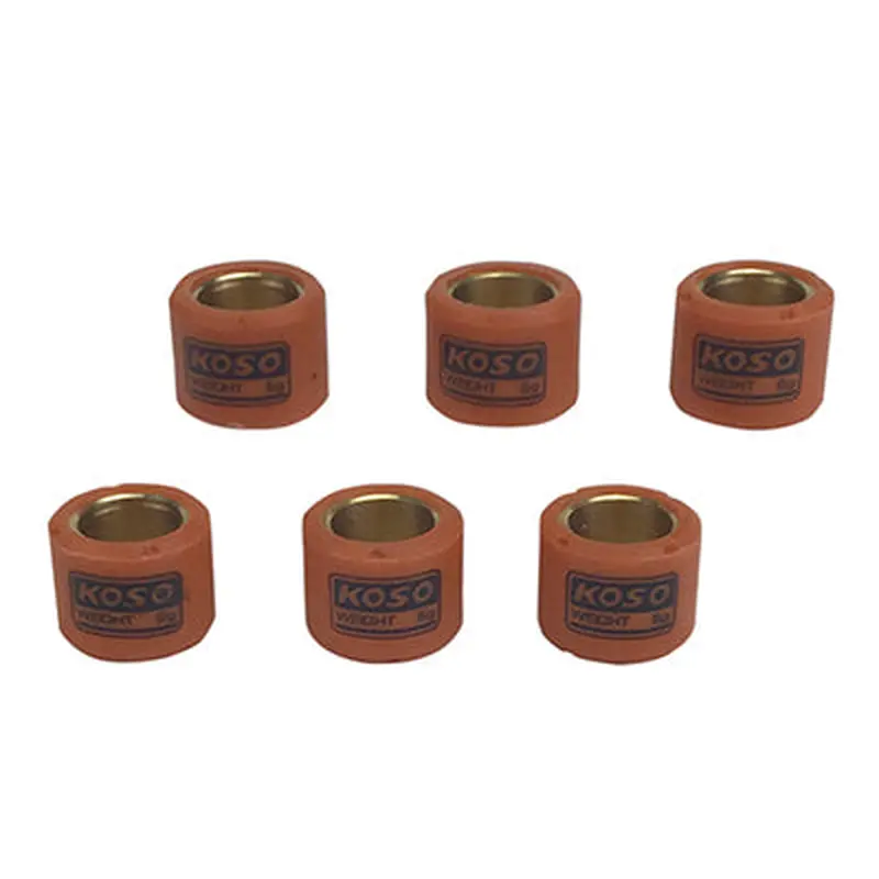 15x12 Variator Roller Weight Kit - 2-Stroke 50cc Yamaha JOG Minarelli - 5 grams