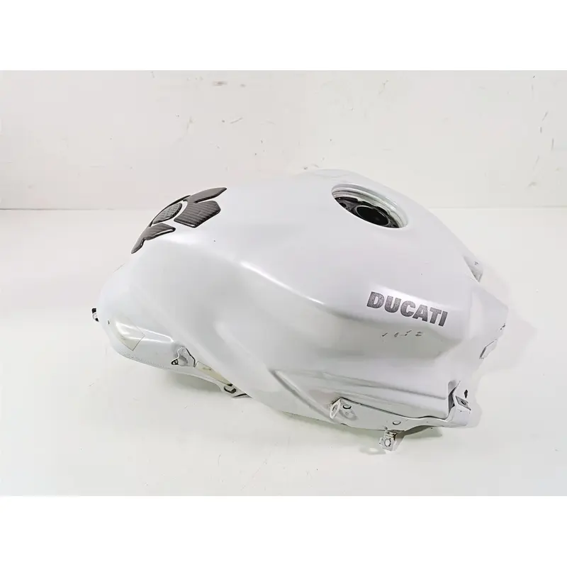2019 Ducati Supersport 939 S White Dented Gas Fuel Petrol Tank 58612531BW