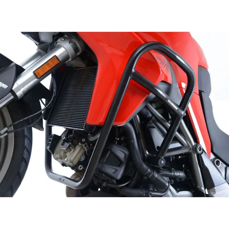 R&G Racing Black Adventure Bars For 2015-2017 Ducati Multistrada 1200