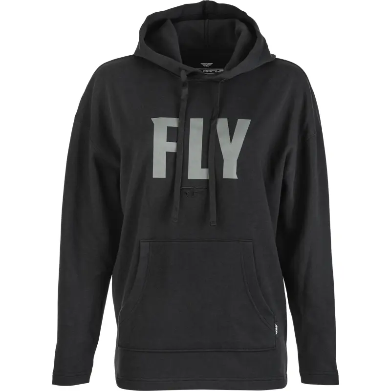 Women's Fly Weekender Hoodie Black/Grey Md