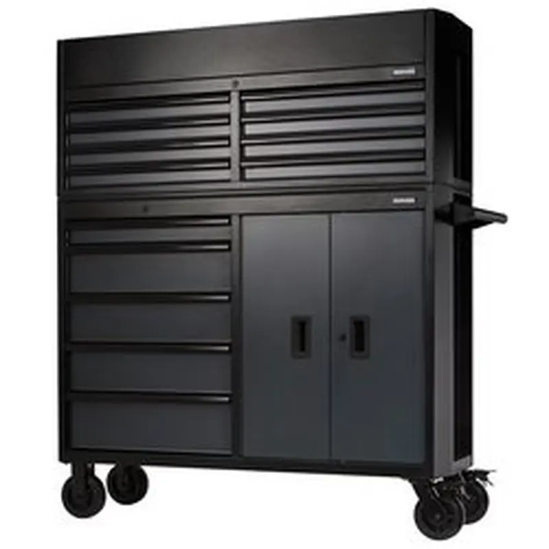 Bunker 13 Drawer Combined Roller Cabinet And Tool Chest, 52", Grey | B200-52C-G/52Rg