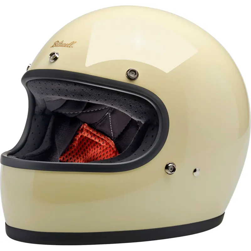 BILTWELL Gringo Helmet - Gloss White - Small 1002-102-502