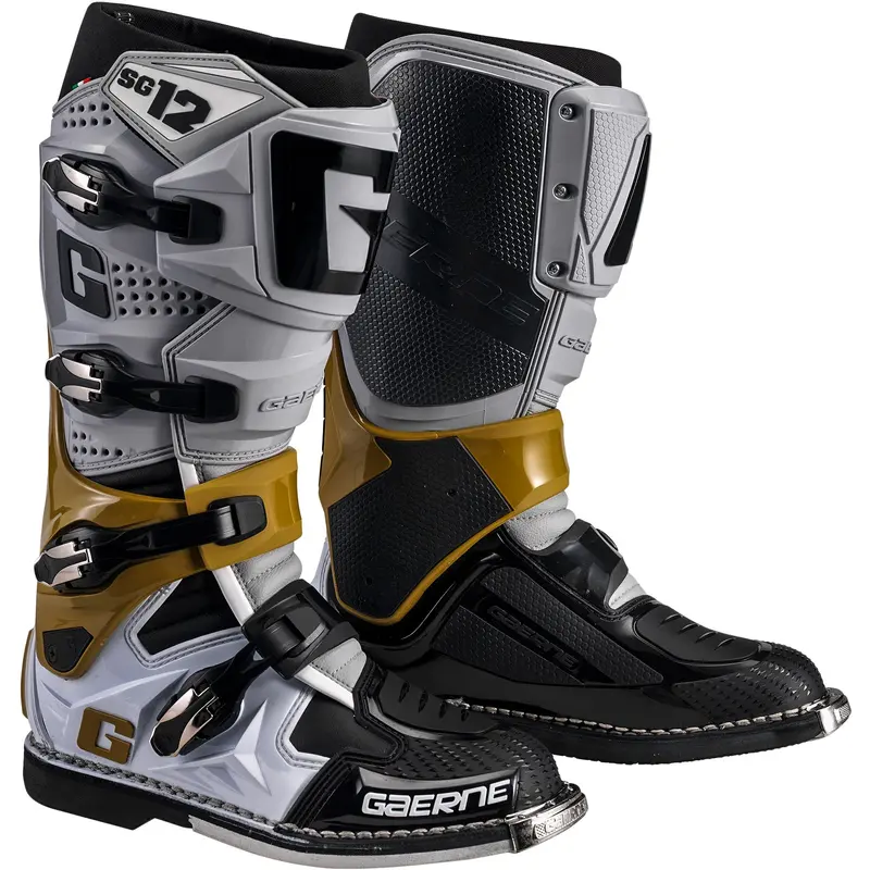 GAERNE SG-12 BOOTS GREY/MAGNESIUM/ WHITE SZ 13 2174-080-13