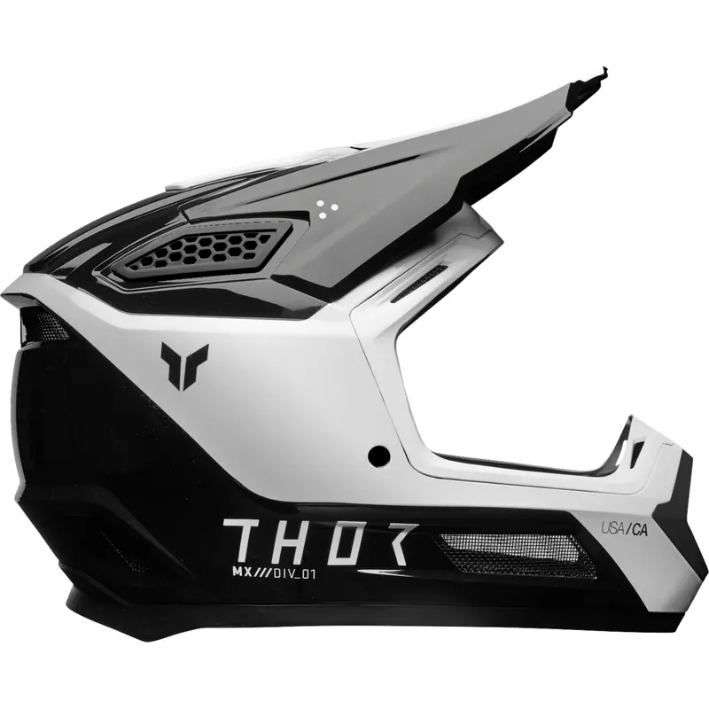 THOR Fleet Helmet - Storm - Black/White - 2XL 0110-8915