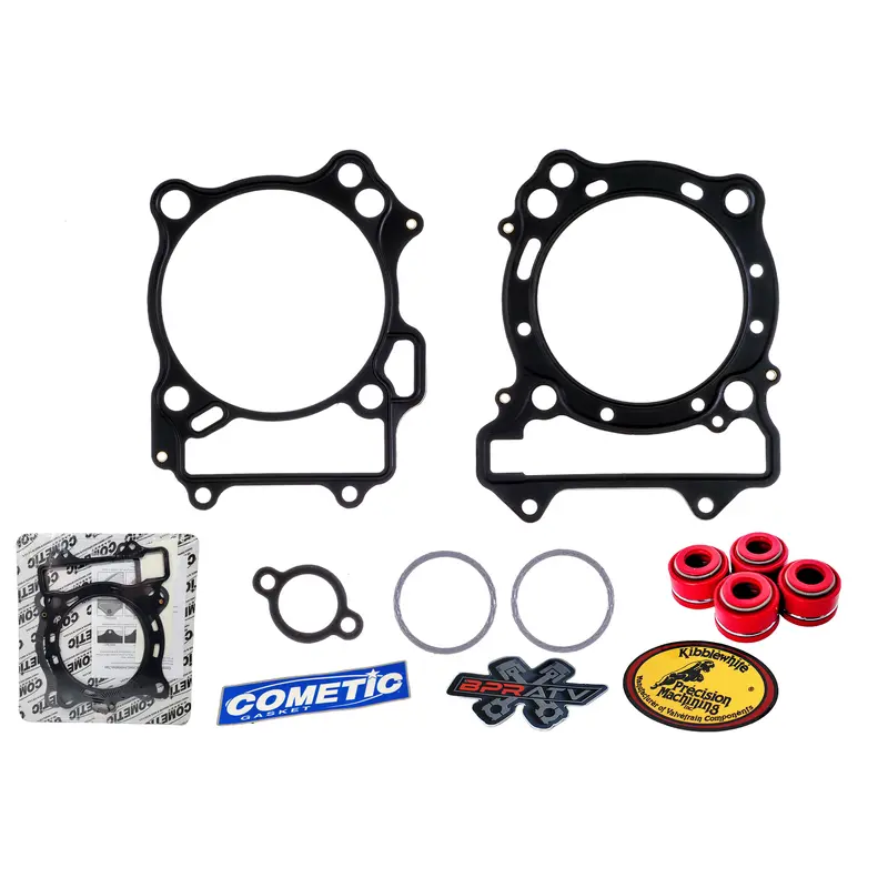 Best DRZ 400 LTZ 400 94mm Big Bore MLS Cometic Top End Gasket Kit KPMI Red Seals