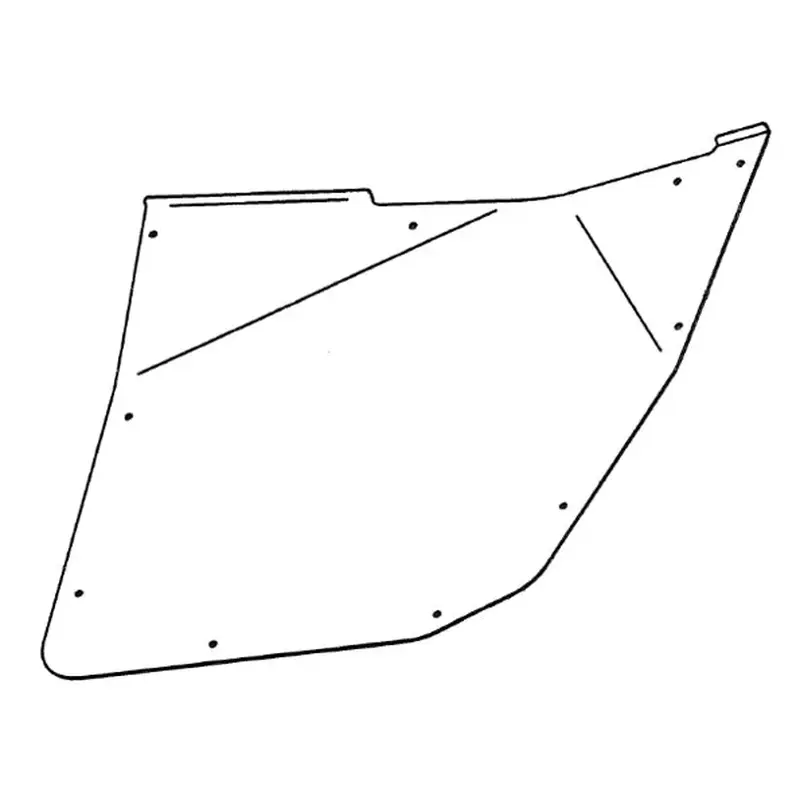 Rival - Alloy Door Skin (RIGHT) - Polaris Ranger 570/900/1000/1000XP/Diesel