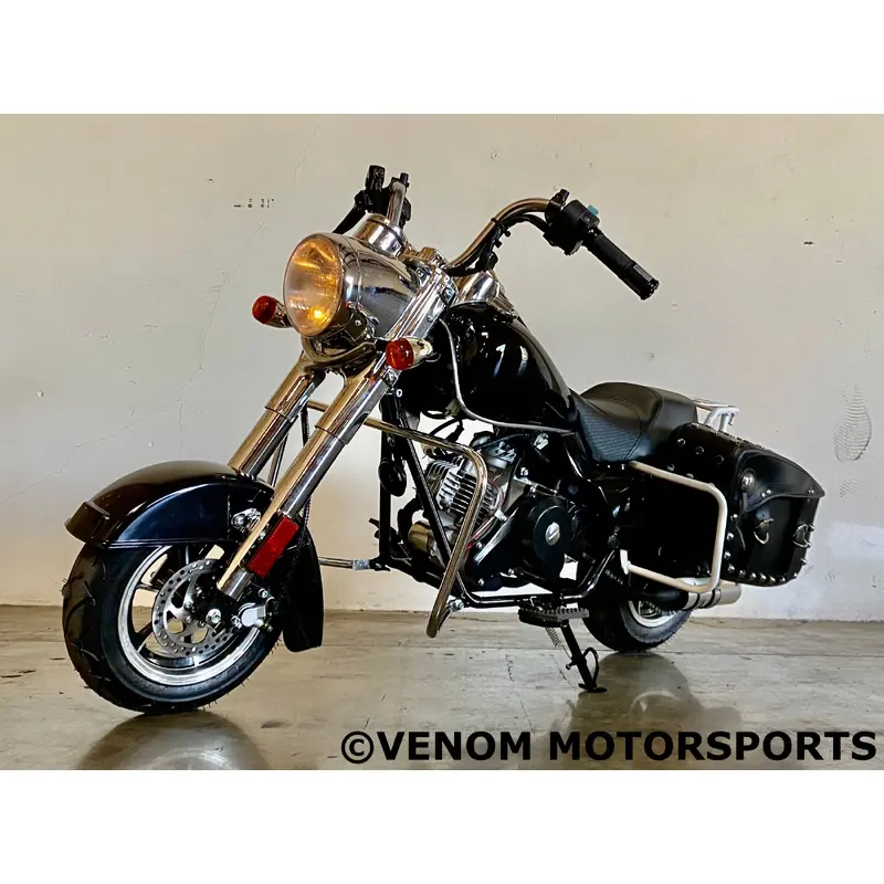 Venom FatBoy | 50cc Mini Chopper | Automatic Transmission