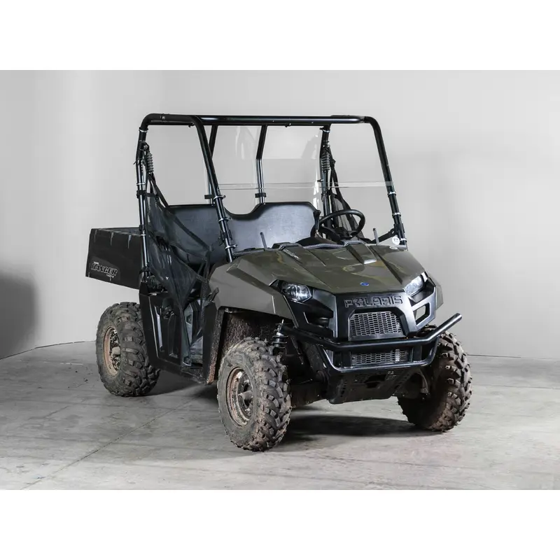 TERRARIDER POLARIS RANGER MID SIZE (2010-2014) HALF UTV WINDSHIELD - STANDARD 3/16